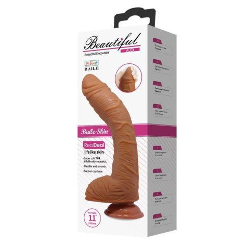 BAILE - ALEX, Realistyczne Dildo z Przyssawką