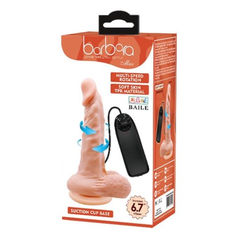 BAILE- BARBARA Max 6,7" – Realistyczny Wibrator