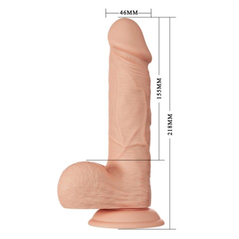 Realistyczne Dildo BAILE Beautiful Bahamut 8.5 cala