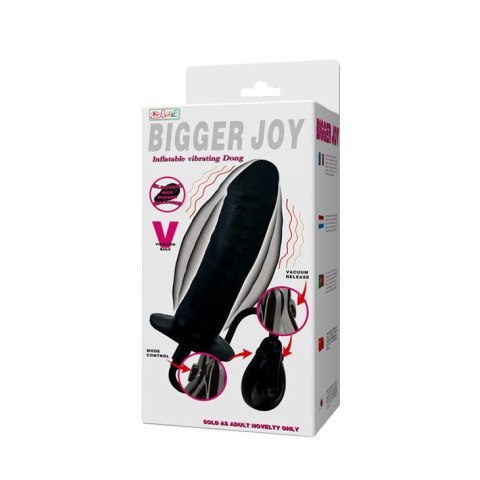 BAILE - Wibrujące Dildo Nadmuchiwane "Bigger Joy"