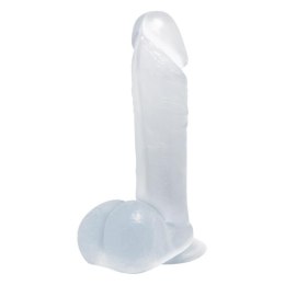 BAILE - DONG Realistyczne dildo (przezroczyste/różowe/fioletowe)