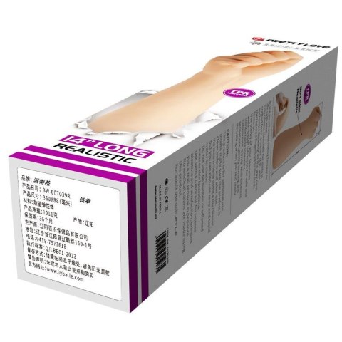 BAILE - Dildo w kształcie dłoni „Żelazna Pięść” 14 cali