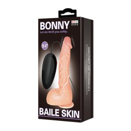 BAILE-JASSON Realistyczne Dildo Wibracyjne 25 cm z Przyssawką