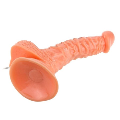 BAILE - SUPER ROTA DONG, Realistyczne dildo z wibracją i przyssawką