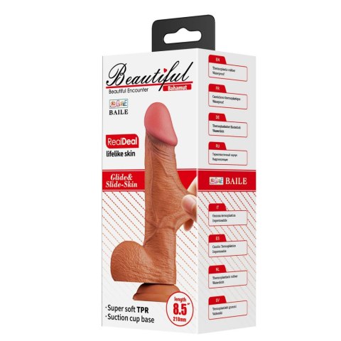 Realistyczne Dildo Baile Beautiful Encounter 21,8 cm