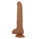 Realistyczne Dildo Wodoodporne z Przyssawką, 28 cm