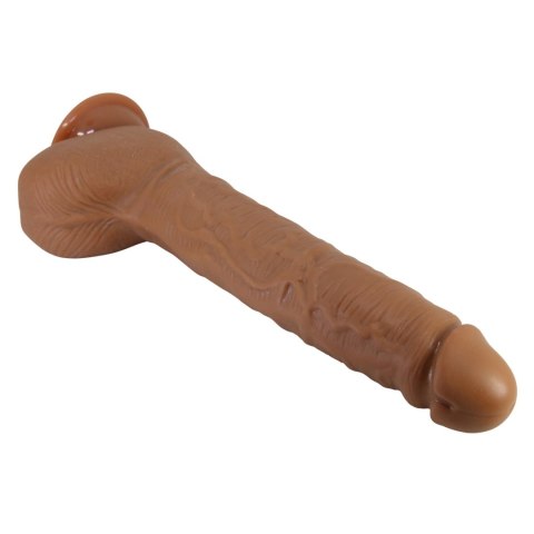 Realistyczne Dildo Wodoodporne z Przyssawką, 28 cm