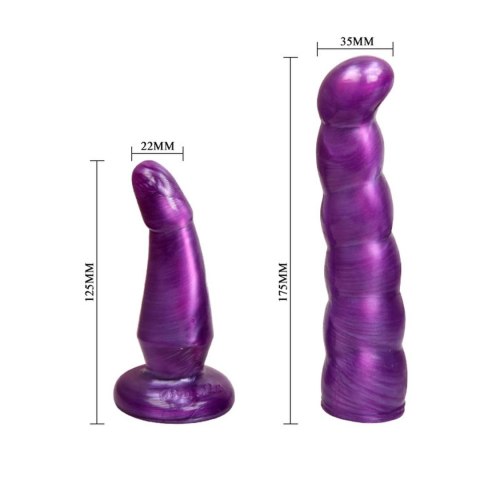 Damska Uprząż z Podwójnym Dildo Baile Ultra