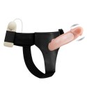 BAILE Jessica - Wibrujące dildo typu strap-on