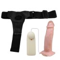 BAILE Jessica - Wibrujące dildo typu strap-on