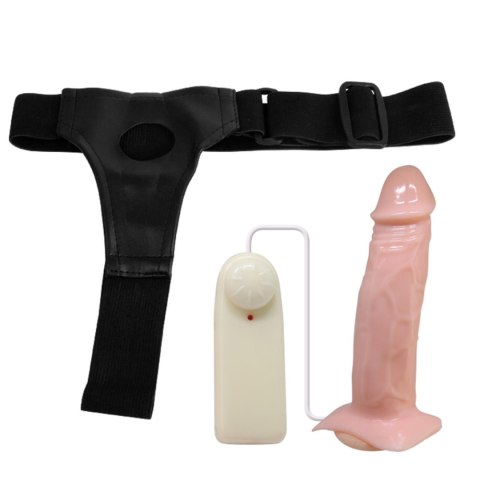 BAILE Jessica - Wibrujące dildo typu strap-on