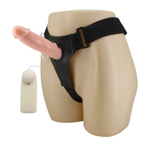BAILE Jessica - Wibrujące dildo typu strap-on