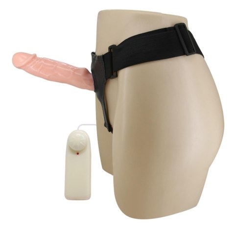 BAILE Jessica - Wibrujące dildo typu strap-on