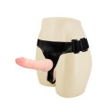 BAILE - Ultra Podwójne Dildo z Uprzężą dla Kobiet