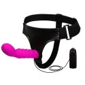 BAILE – Wibrujący Dildo Strap-on z Uprzężą ULTRA