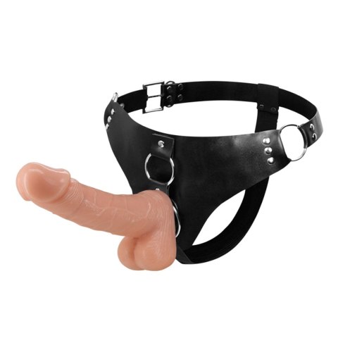 BAILE - Namiętne Dildo z Uprzężą 7 cali