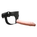 BAILE - Ultra Namiętny Strap-On z Uprzężą Cyber Skóra