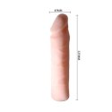 BAILE - Ultra Namiętny Strap-On z Uprzężą Cyber Skóra