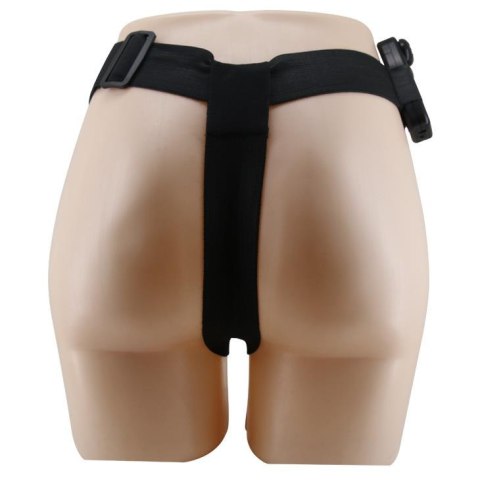 BAILE - Namiętny Zestaw Strap-On z Wibrującym Podwójnym Dildo 6,2 cala