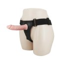 BAILE - Wibrujący Strap-on z pustym wnętrzem - Wieloprzędkościowy