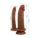 PRETTY LOVE - Podwójne Dildo Hulbert 6.9" z 7 Funkcjami Wibracji