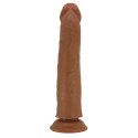 PRETTY LOVE - SHARIFE 25,4 cm: Realistyczne dildo z przesuwną skórą i elastycznym rdzeniem kręgowym