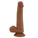 PRETTY LOVE TALLEN – Realistyczne Dildo z Ruchomą Skórą, 22 cm, TPR, z Przyssawką