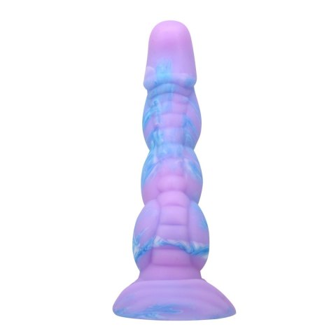 Power Monsters Alien – Olbrzymie Silikonowe Dildo z Pofalowaną Teksturą, 20,5 cm