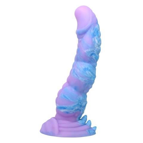Power Monsters Alien – Olbrzymie Silikonowe Dildo z Pofalowaną Teksturą, 20,5 cm