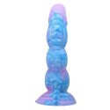 Power Monsters Alien – Olbrzymie Silikonowe Dildo z Pofalowaną Teksturą, 20,5 cm