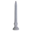 Power Monsters Basilisk – Silikonowe Dildo Potwór z Falowaną Teksturą, 43 cm