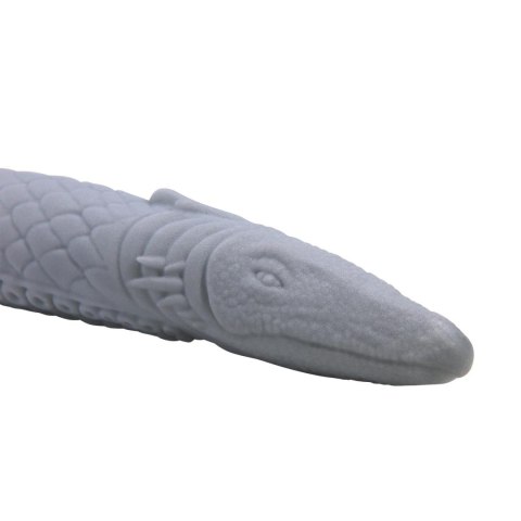 Power Monsters Basilisk – Silikonowe Dildo Potwór z Falowaną Teksturą, 43 cm