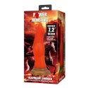 Power Monsters Blazeheart Charger – Silikonowe Dildo „Bestia” z Intensywną Teksturą, 18,5 cm