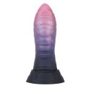 Potężne Dildo Silikonowe Power Monsters Dreadful Fiend – 24 cm z Falistą Teksturą