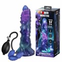 Power Monsters DuskWalker Sentinel – Gigantyczne Silikonowe Dildo z Pofałdowaną Teksturą, 22.4 cm