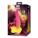 Power Monsters Flamebeast – Silikonowe Dildo 'Falisty Potwór' z Przyssawką, 22,5 cm