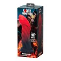 Infernal Goliath - Potężne Silikonowe Dildo z Falowaną Teksturą, 25 cm
