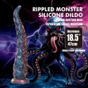 Power Monsters Maelstrom Beastlord – 47 cm Gigantyczne Silikonowe Dildo o Falistej Strukturze