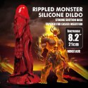 Minotaur Power Monsters – Potężne Faliste Dildo Silikonowe 21 cm