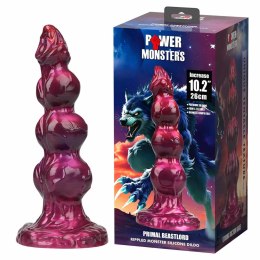 Primal Beastlord – Potężne, Falowane Dildo Silikonowe 26 cm
