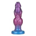 Potężny Tytan Rift: Silikonowe Dildo z Falowaną Teksturą, 24 cm