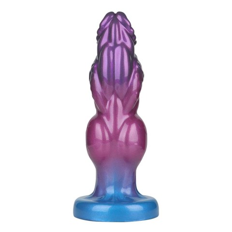 Potężny Tytan Rift: Silikonowe Dildo z Falowaną Teksturą, 24 cm
