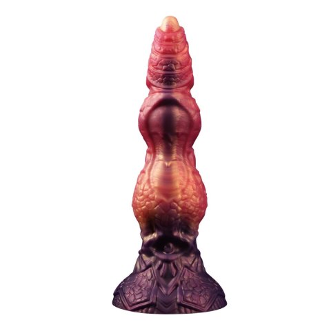 Power Monsters Savage Beastlord – Potężne Dildo Silikonowe z Falowaną Teksturą, 24 cm