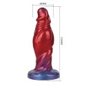 Power Monsters Shadow Behemoth: Potężne, Faliste Dildo Silikonowe 22 cm