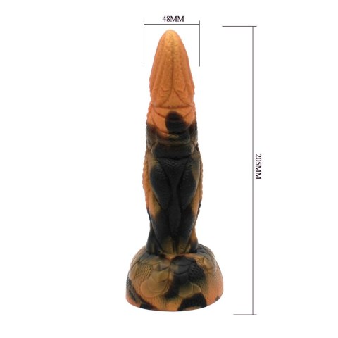 Tyranozaur Power Monsters – Potężne Faliste Silikonowe Dildo 20.5 cm