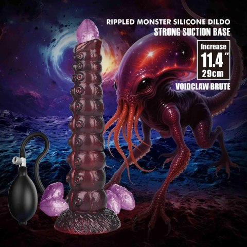 Power Monsters Voidclaw Brute – 29 cm Faliste Silikonowe Dildo: Potęga Stymulacji
