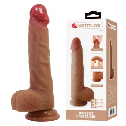 Pretty Love Lisle – Realistyczne Dildo z Supermiękkiego Silikonu, 20.6 cm