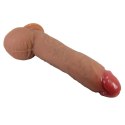 Pretty Love Mendel 25,5 cm – Aksamitnie Miękkie Realistyczne Dildo z Płynnego Silikonu