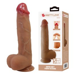 Pretty Love Orton – Realistyczne Dildo z Ultrami miękkiego Silikonu 23,5 cm