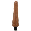 BAILE - Alfredo: Realistyczne dildo z wibracjami i efektem „ślizgającej się skóry”, 250 mm